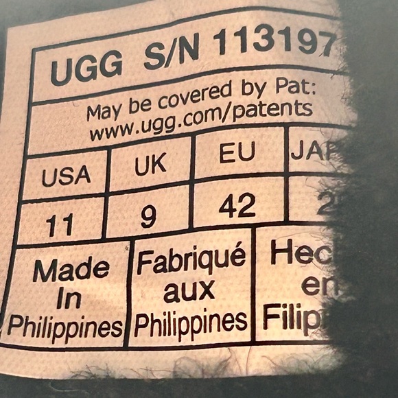 UGG Fluffita Slide Women's Sheepskin Slipper Sandals Size: Ladies 11 - Picture 2 of 7